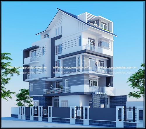 Biệt thự mang phong cách đương&nbsp;đại