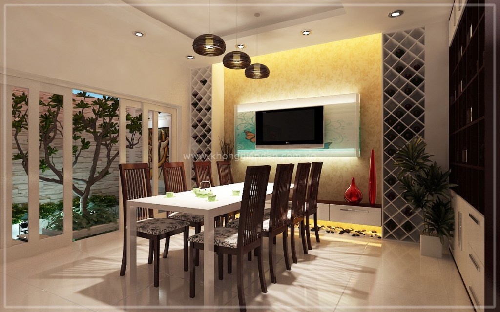 Bữa ăn ngon nhờ… phòng ăn&nbsp;đẹp