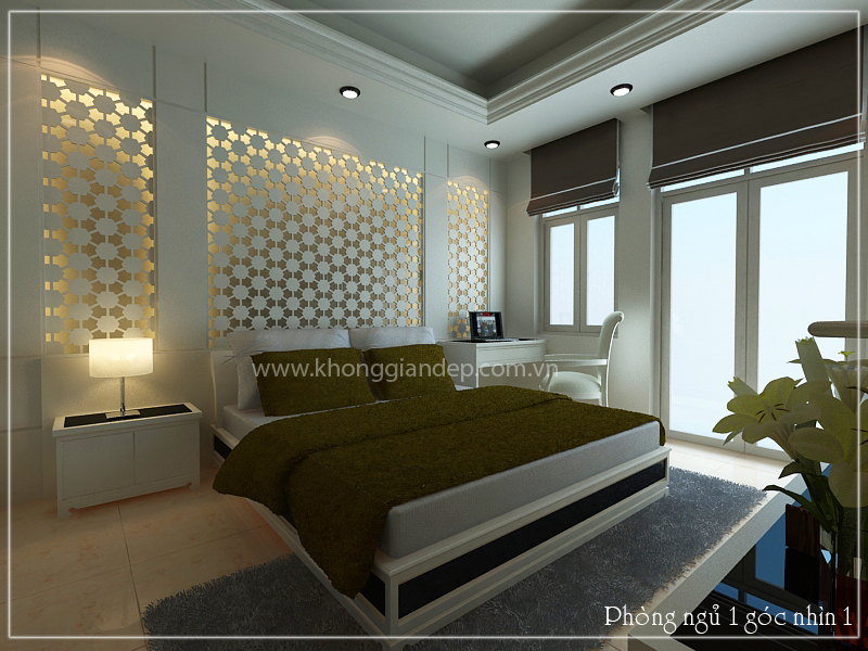 Trang trí vách cho phòng&nbsp;ngủ