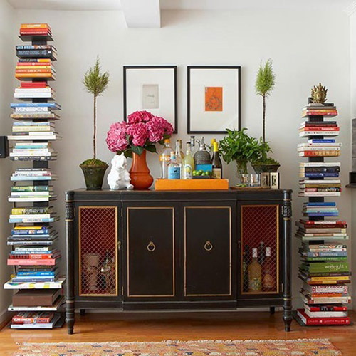 Biến hóa kệ sách “bừng sáng” không&nbsp;gian