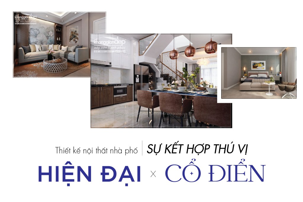 Sự kết hợp thú vị giữ hiện đại và cổ điển trong nhà&nbsp;phố