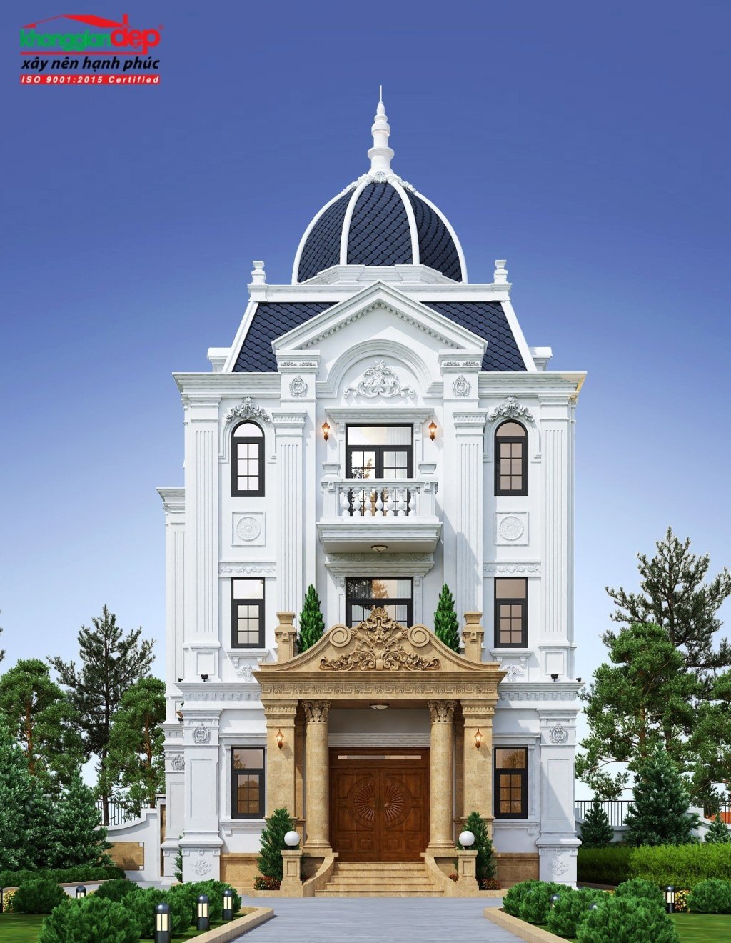 Biệt thự Gia Lai: Toà “lâu đài” Nguy nga và tráng lệ giữa lòng phố&nbsp;núi